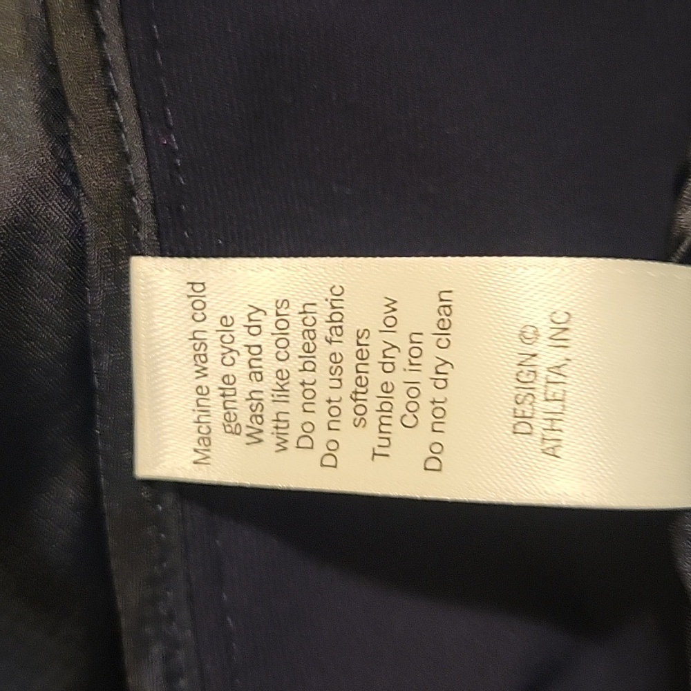 Athleta Left Bank Navy Full Zip Jacket - M - Picture 8 of 8